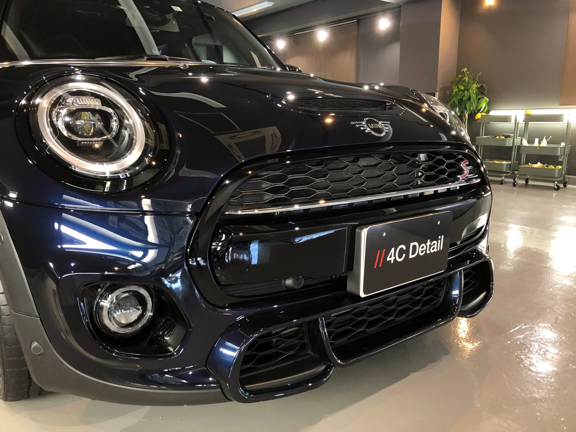 ミニクーパーS jcw ボディガラスコーティング　神奈川県横浜市